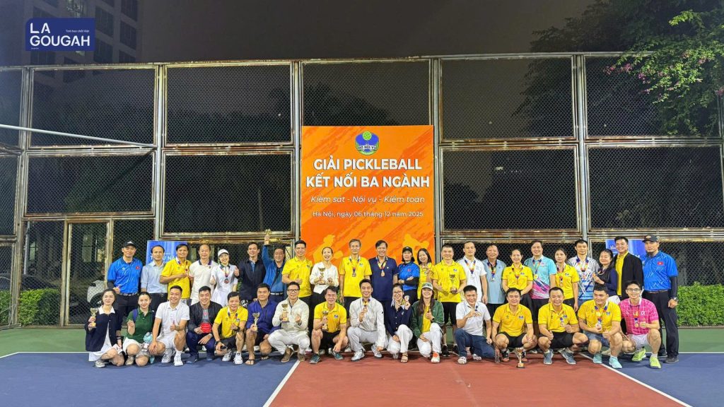 Giải Pickleball “Kết Nối Ba Ngành” – Tinh thần kết nối là giá trị cốt lõi của giải đấu năm nay